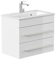 Saniclear Bianca badkamermeubel 50cm hoogglans wit - thumbnail