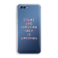 Christian Grey: Honor 10 Transparant Hoesje
