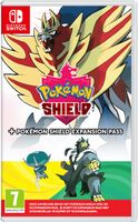 Nintendo Pokémon Bouclier + Pass d’Extension pour Pokémon Bouclier Bundle Duits, Engels, Koreaans, Spaans, Frans, Italiaans, Japans Nintendo Switch - thumbnail