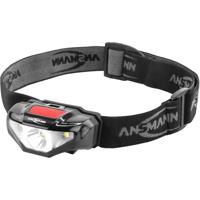 Ansmann HD70B Hoofdlamp LED werkt op batterijen 65 lm Ansmann HD70B Hoofdlamp LED werkt op batterijen 65 lm