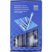 PFERD TOOLS 11801543 Werkplaatsvijlenset kap 3 in PVC-roltas incl. kartonnen doosje Lengte 250 mm 1 stuk(s)