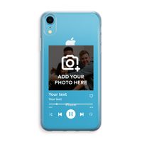 Music Player: iPhone XR Transparant Hoesje Music Player: iPhone XR Transparant Hoesje
