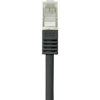 Renkforce RF-4732884 RJ45 Netwerkkabel, patchkabel CAT 5e F/UTP 5.00 m Zwart Snagless 1 stuk(s) - thumbnail