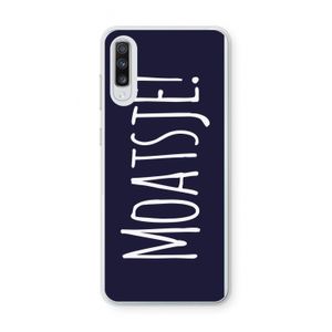 Moatsje!: Samsung Galaxy A70 Transparant Hoesje