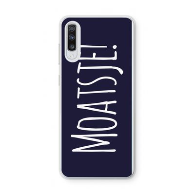 Moatsje!: Samsung Galaxy A70 Transparant Hoesje
