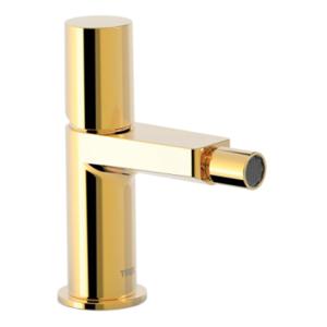 Bidetkraan Tres Project | Opbouw | Mengkraan | 1-knop | Rond | Goud glans