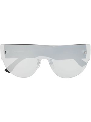 DSQUARED2 EYEWEAR lunettes de soleil à monture aviateur - Blanc