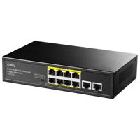 Cudy FS1010PG netwerk-switch Fast Ethernet (10/100) Power over Ethernet (PoE) Zwart - thumbnail