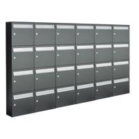 Allux Flow Set 6-Breed, 4-Hoog Antraciet - 40040065_6x4