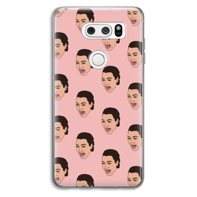 Ugly Cry Call: LG V30 Transparant Hoesje