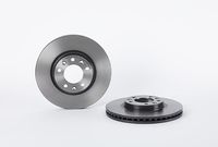 Remschijf COATED DISC LINE BREMBO, Remschijftype: Binnen geventileerd, u.a. für Peugeot - thumbnail