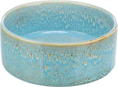 TRIXIE VOERBAK / DRINKBAK KERAMIEK BLAUW