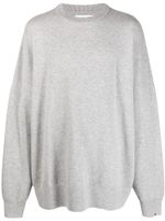 extreme cashmere crew-neck cashmere-blend jumper - Gris - thumbnail