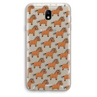 Pony: Samsung Galaxy J7 (2017) Transparant Hoesje