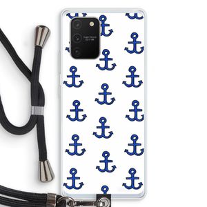 Ankers: Samsung Galaxy S10 Lite Transparant Hoesje met koord