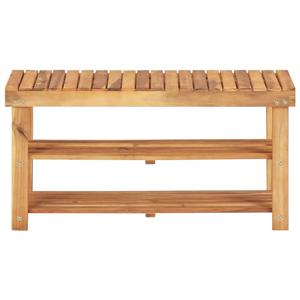 The Living Store Schoenenrek Acaciahout - 90 x 32 x 46 cm - Natuurlijke houtkleur