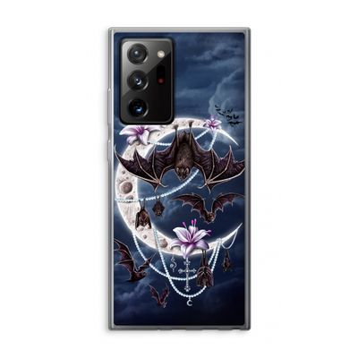 Vleermuizen Maan: Samsung Galaxy Note 20 Ultra / Note 20 Ultra 5G Transparant Hoesje