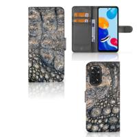 Xiaomi Redmi Note 11/11S | Telefoonhoesje | Met pasjeshouder | Krokodillenprint