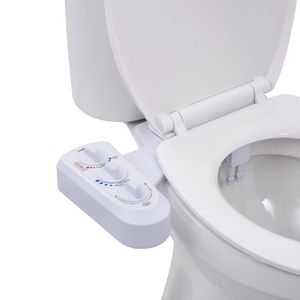 vidaXL Bidetaansluiting voor toiletbril met dubbel mondstuk