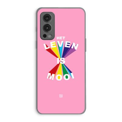 Het Leven Is Mooi: OnePlus Nord 2 5G Transparant Hoesje