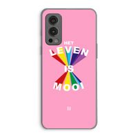 Het Leven Is Mooi: OnePlus Nord 2 5G Transparant Hoesje
