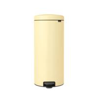 Brabantia NewIcon Pedaalemmer - 30 liter - kunststof binnenemmer - mellow yellow 233845