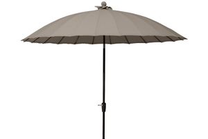 4-Seasons stokparasol Shanghai 300 cm taupe