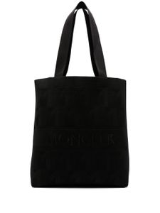 Moncler monogram-jacquard tote bag - Noir