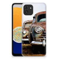 Samsung Galaxy A03 | Siliconen hoesje | met foto Vintage Auto