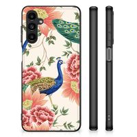 Dierenprint Telefoonhoesje voor Samsung Galaxy A14 5G Pink Peacock - thumbnail