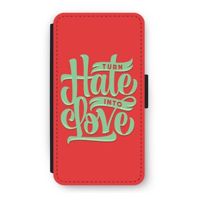 Turn hate into love: iPhone 11 Pro Flip Hoesje