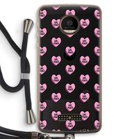 GIRL POWER: Motorola Moto Z Force Transparant Hoesje met koord
