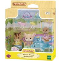 SYLVANIAN FAMILIES 5749 - Het drietal baby's bij het zwembad