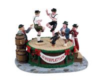 Kerstdorpminiatuur Leapin' Lederhosen 13x15x12 cm - Lemax