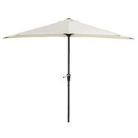 Le Sud balkonparasol Avignon - ecru - Ø140 cm - Leen Bakker