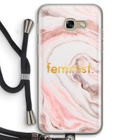 Feminist: Samsung Galaxy A5 (2017) Transparant Hoesje met koord