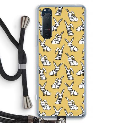 Haas: Sony Xperia 5 II Transparant Hoesje met koord