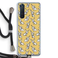 Haas: Sony Xperia 5 II Transparant Hoesje met koord