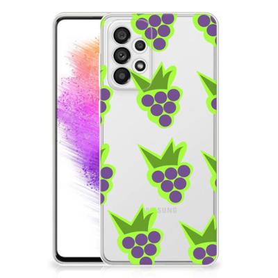 Samsung Galaxy A73 5G | Siliconen Case | Druiven