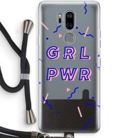 GRL PWR: LG G7 Thinq Transparant Hoesje met koord
