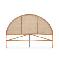 Kave Home Hoofdbord Quiterie Rotan, 168 x 120cm