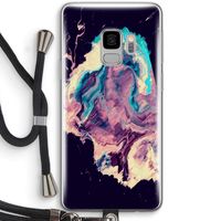 Cosmic Silence: Samsung Galaxy S9 Transparant Hoesje met koord