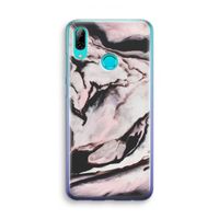 Roze stroom: Huawei P Smart (2019) Transparant Hoesje