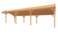 YARD Outdoor SUBLIME Kapschuur - 1100x300 cm Douglashout- Kapschuurdak- - YARD Outdoor