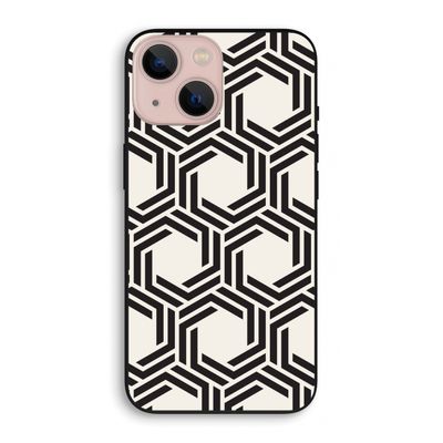 Geometrisch patroon: iPhone 13 mini Biologisch afbreekbaar hoesje