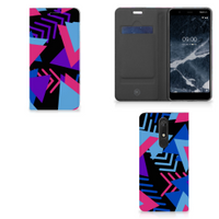 Nokia 5.1 (2018) Stand Case Funky Triangle
