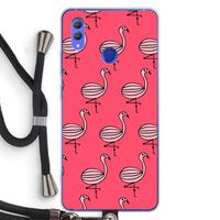 Flamingo: Honor Note 10 Transparant Hoesje met koord