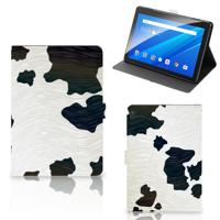 Lenovo Tab E10 Flip Case Koeienvlekken
