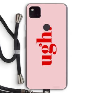 Ugh: Pixel 4a 5G Transparant Hoesje met koord