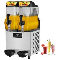 VEVOR Commerciële Slushy Machine 24L Single Bowl 50 Cup Margarita Maker 500W RVS Margarita Smoothie Frozen Drink Maker Slushie Machine voor Party Cafe Restaurants Bars Etc.